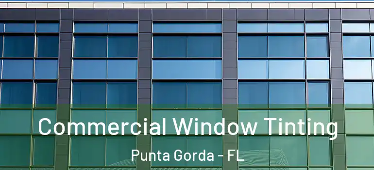 Commercial Window Tinting Punta Gorda - FL