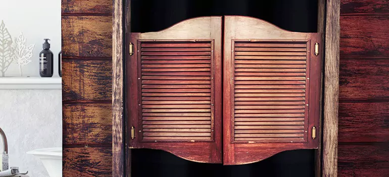 Installing Saloon Door Hinges in Punta Gorda, FL