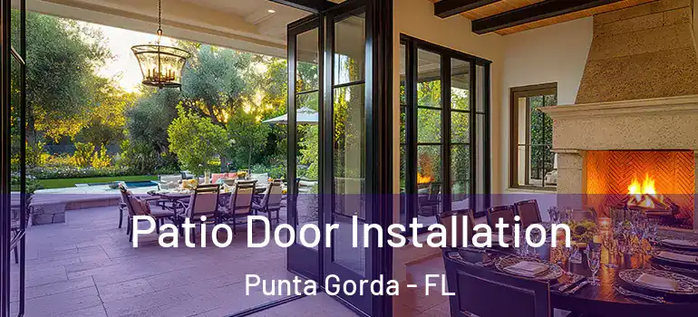 Patio Door Installation Punta Gorda - FL