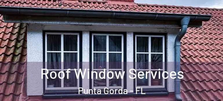 Roof Window Services Punta Gorda - FL