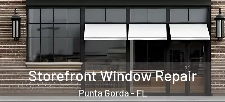 Storefront Window Repair Punta Gorda - FL