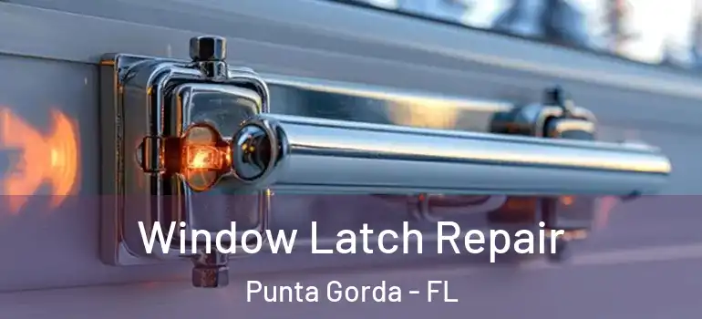 Window Latch Repair Punta Gorda - FL