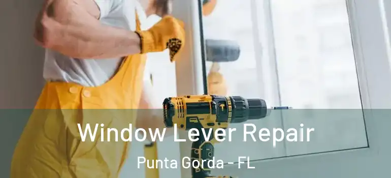 Window Lever Repair Punta Gorda - FL